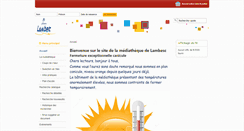 Desktop Screenshot of mediatheque.lambesc.fr